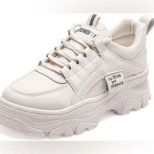 White sneakers
